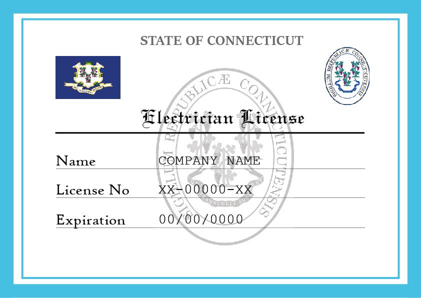 Connecticut Electrical License License Lookup