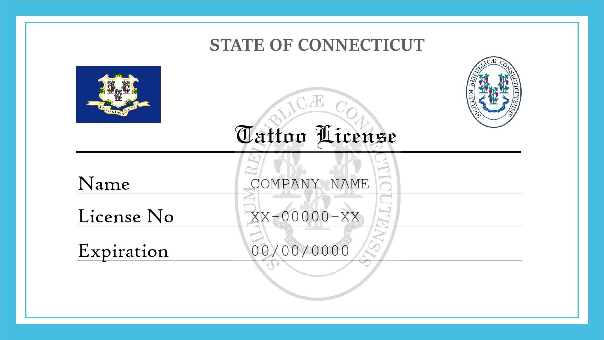 New York Tattoo License  License Lookup
