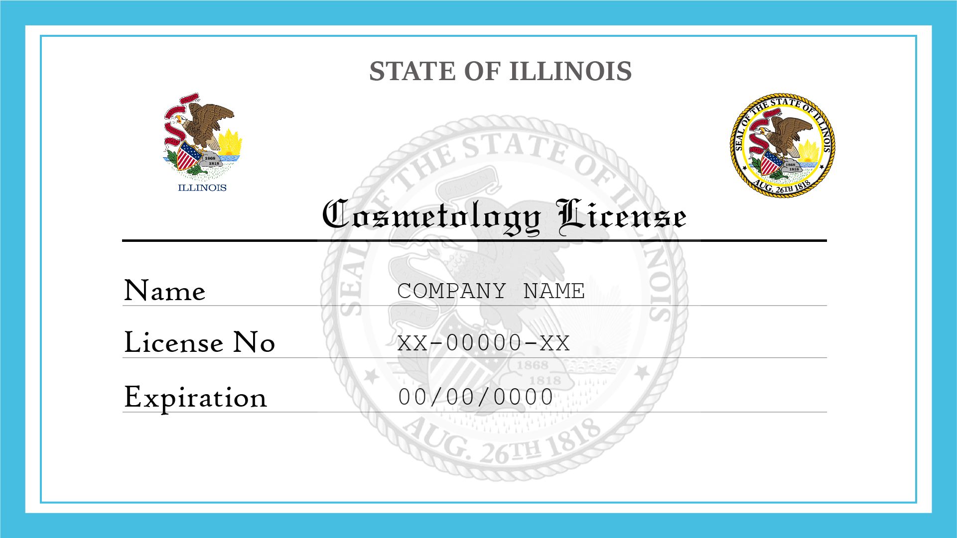 Illinois Cosmetology License License Lookup