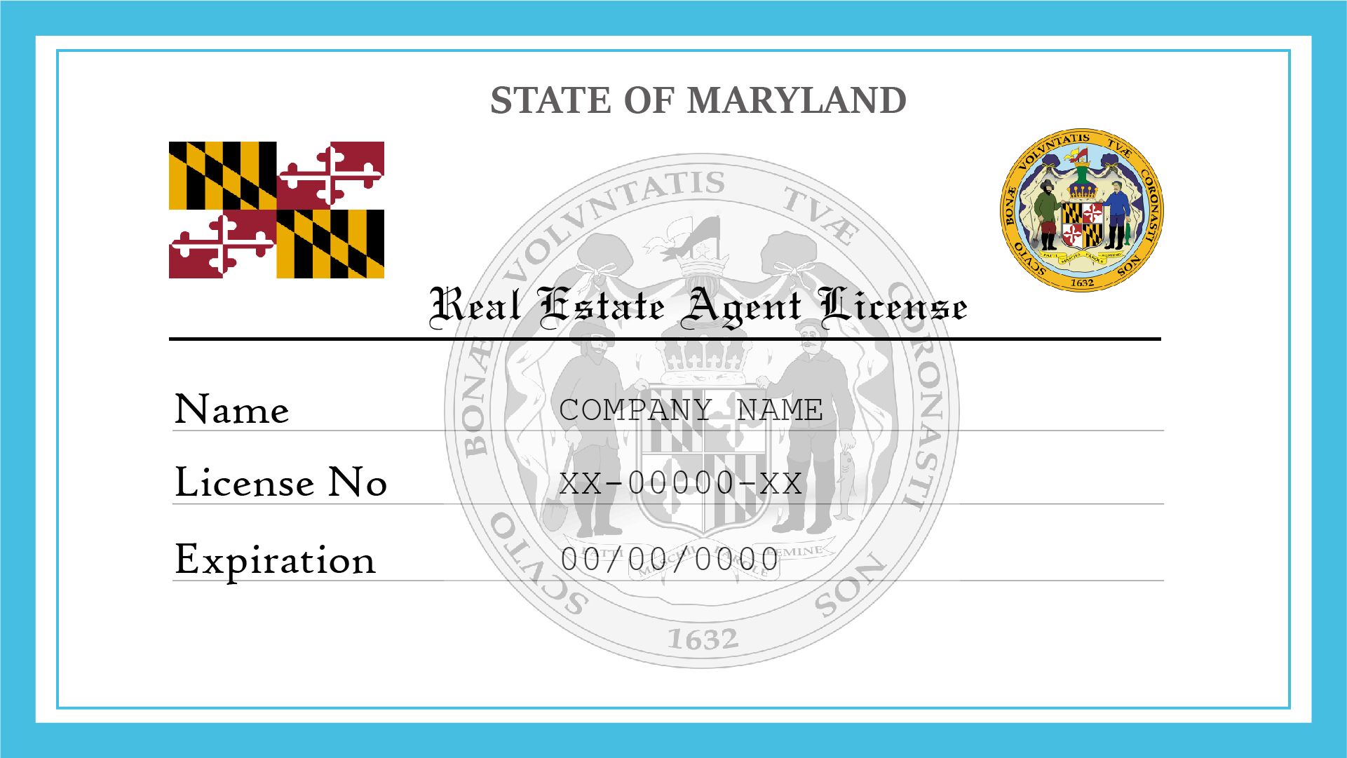 Maryland Real Estate License License Lookup