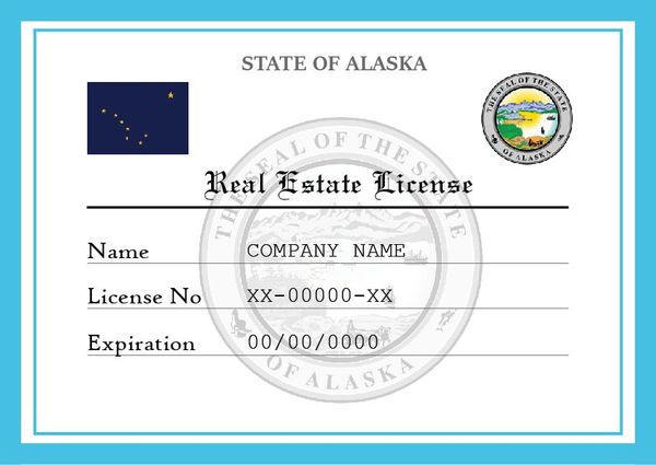 Alaska Real Estate License