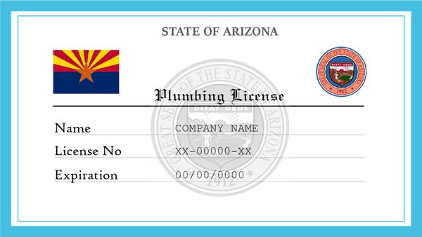 Arizona Plumbing License