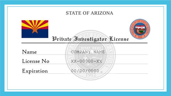 Arizona Private Investigator License