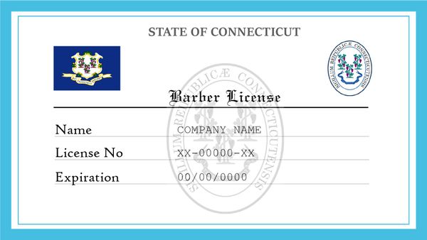 Connecticut Barber License