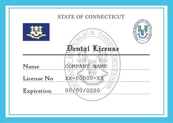 Connecticut Dental License
