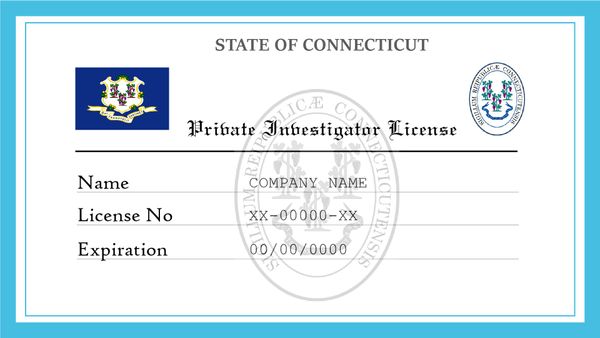 Connecticut Private Investigator License