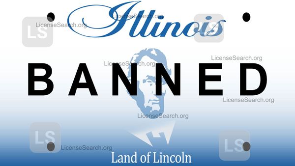 Illinois Banned License Plates