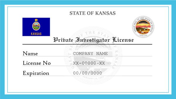 Kansas Private Investigator License