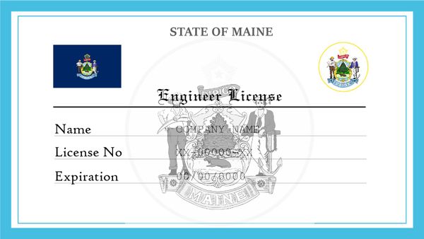Maine Engineer License