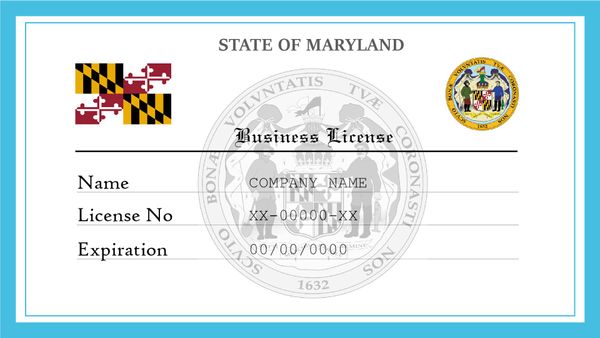 Maryland Business License