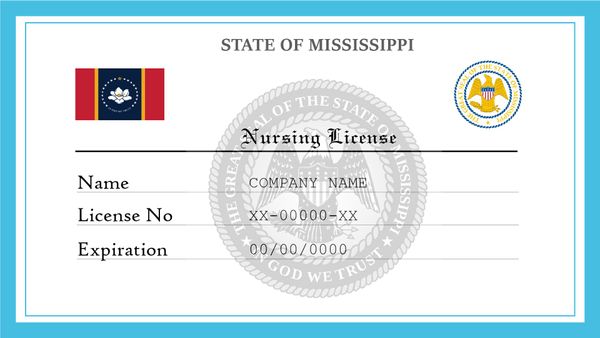 Mississippi Nursing License