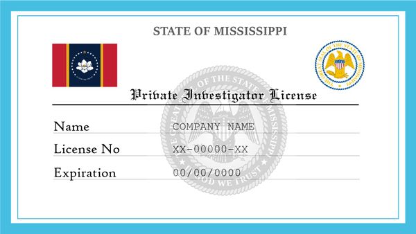 Mississippi Private Investigator License