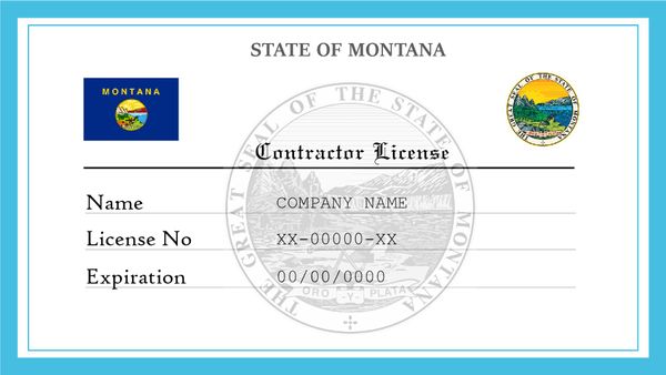 Montana Contractor License