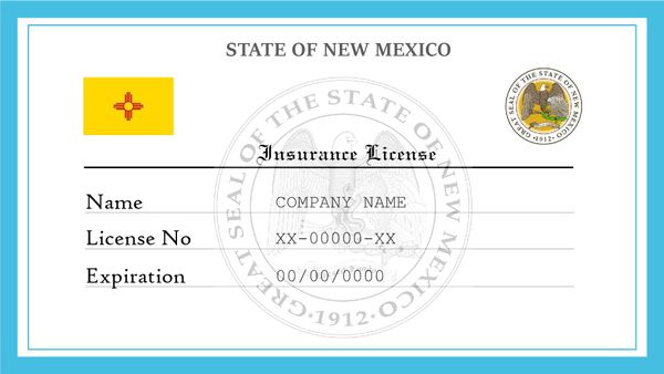 New Mexico Insurance License