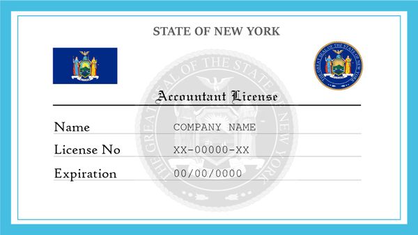 New York Accountant License