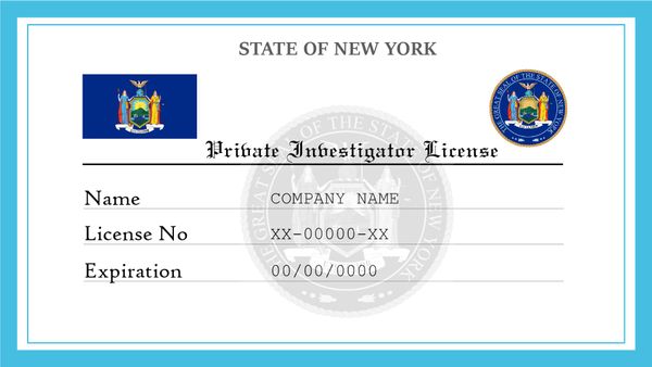 New York Private Investigator License
