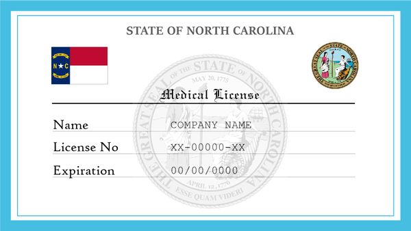 North Carolina Medical License