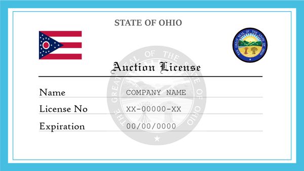 Ohio Auction License
