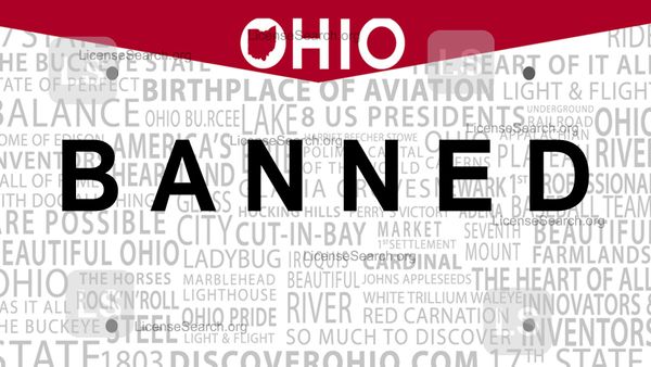 Ohio Banned License Plates