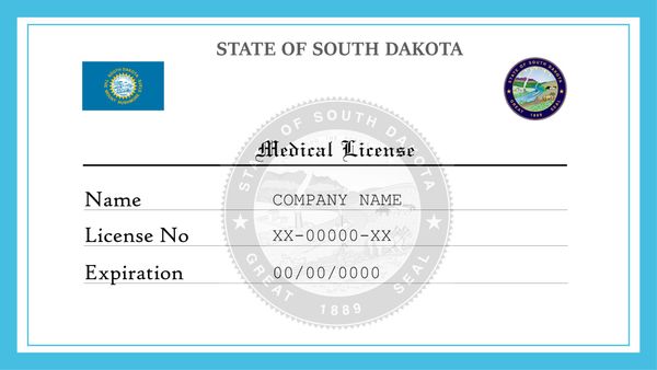 South Dakota Medical License