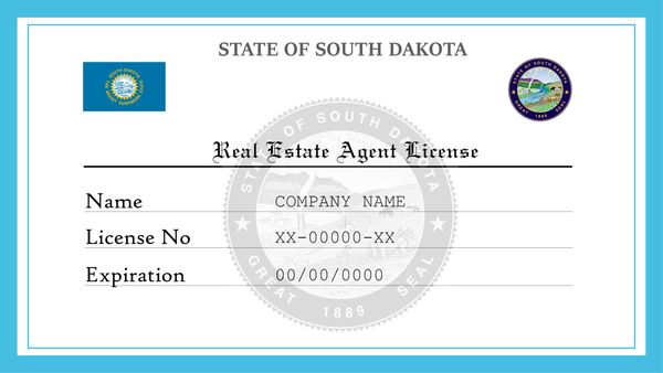 South Dakota Real Estate License