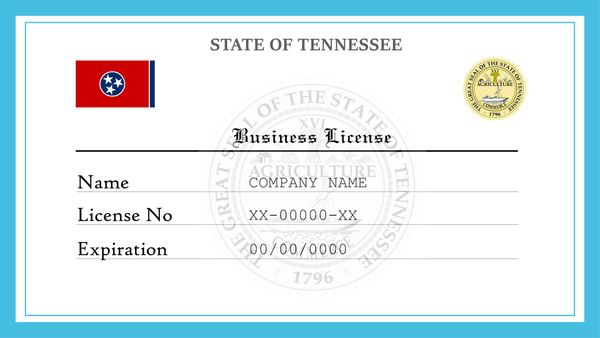 Tennessee Business License License Lookup