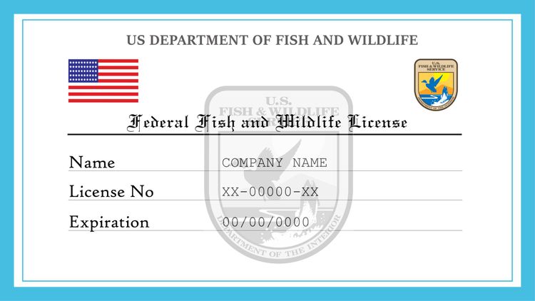 Federal Fish and Wildlife License