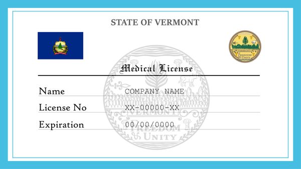 Vermont Medical License