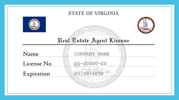 Virginia Real Estate License