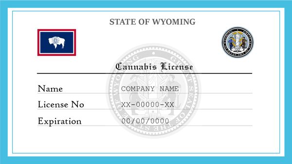 Wyoming Cannabis and Marijuana License