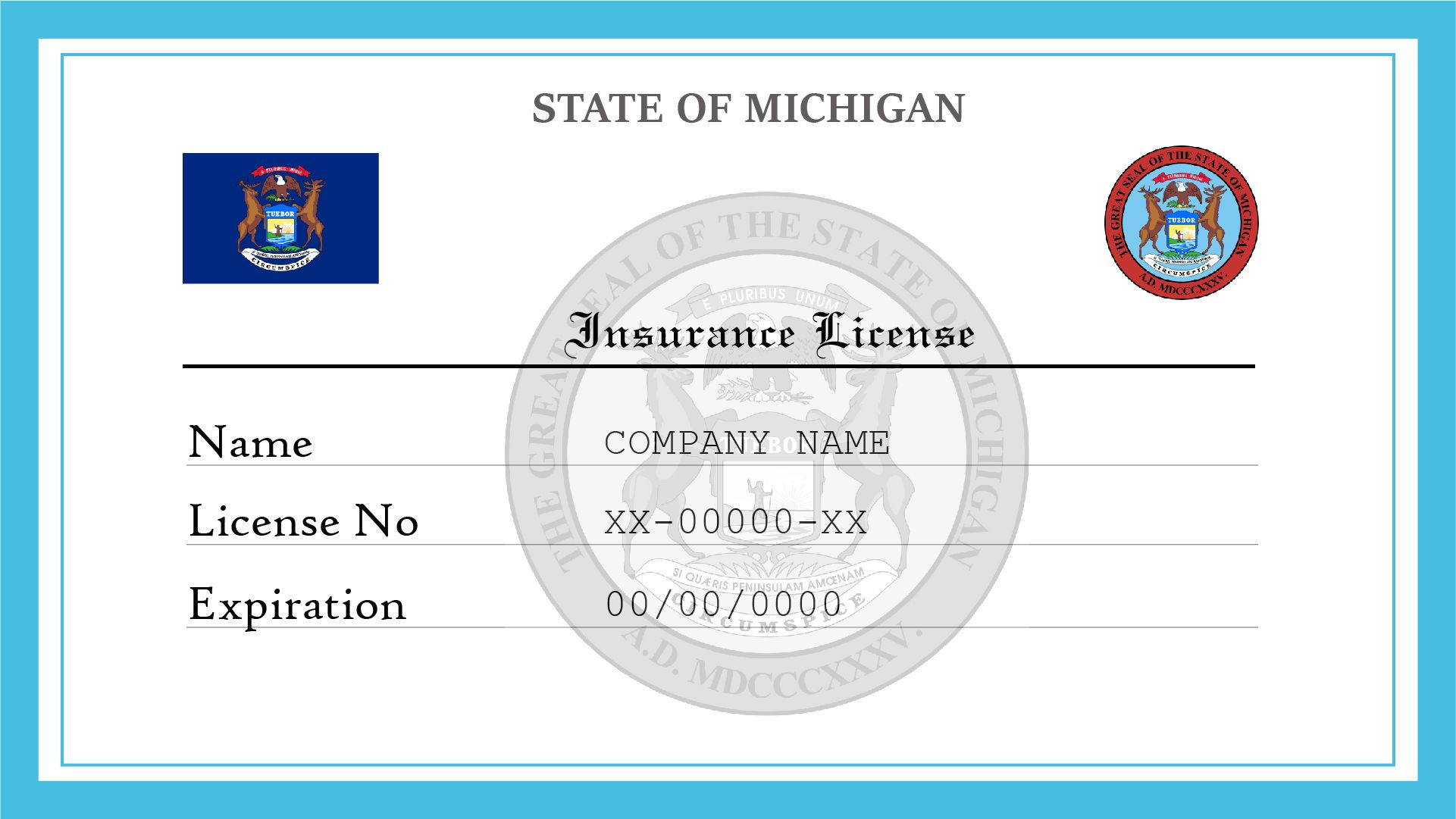 Michigan Insurance License License Lookup