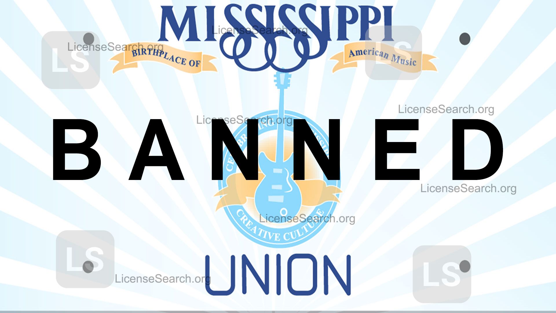 Mississippi Banned License Plates | License Lookup