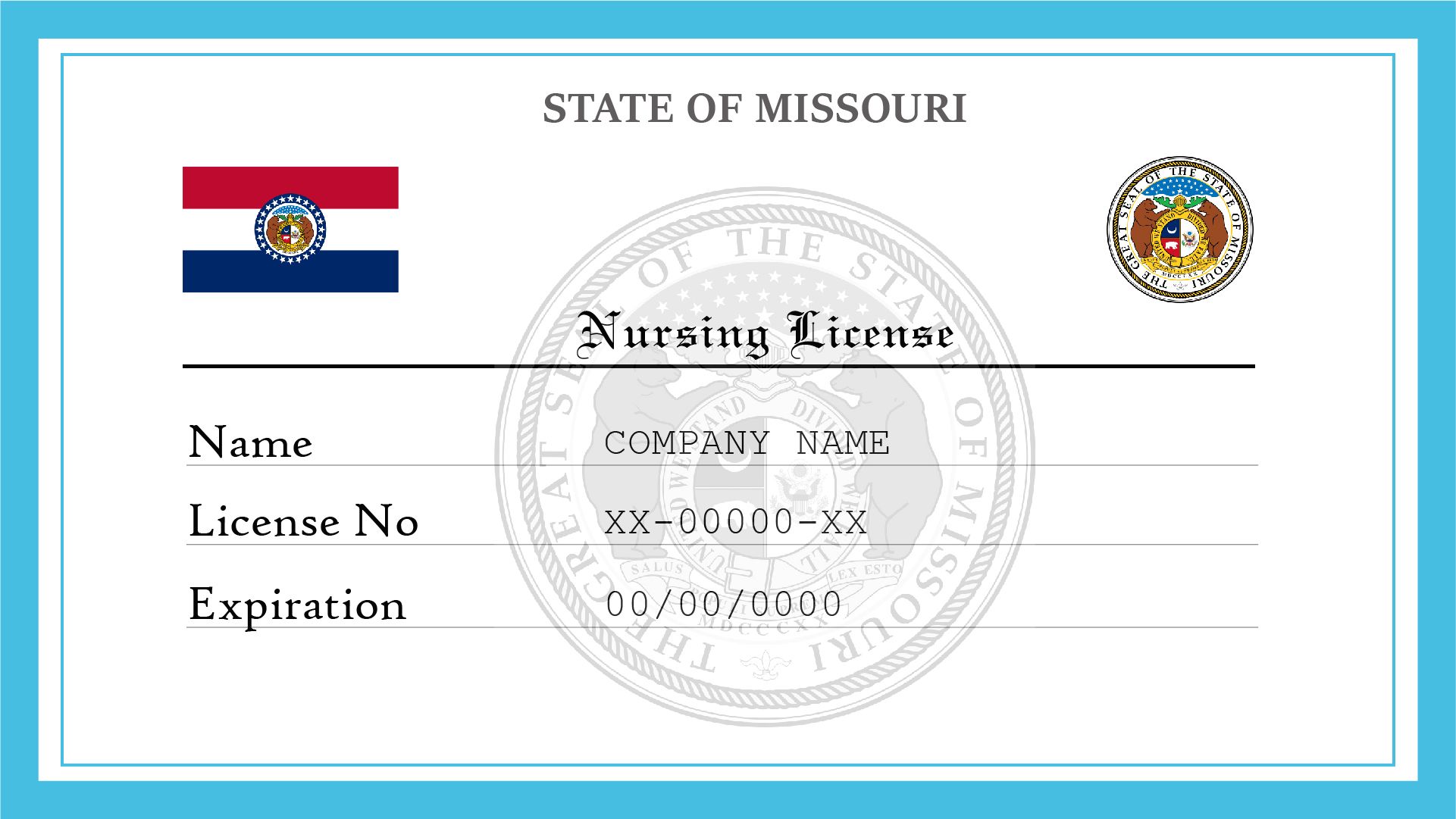 Missouri Nursing License License Lookup