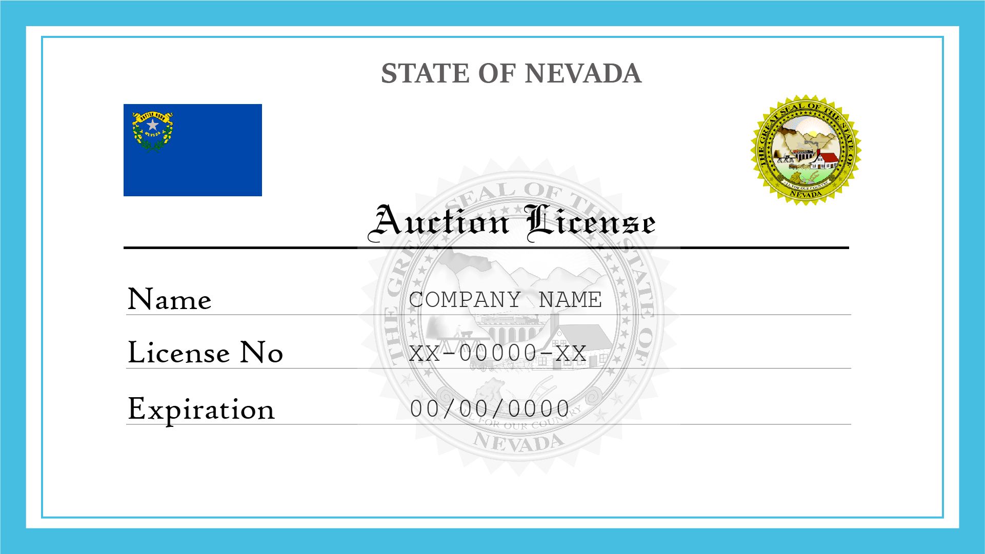 Nevada State Auction