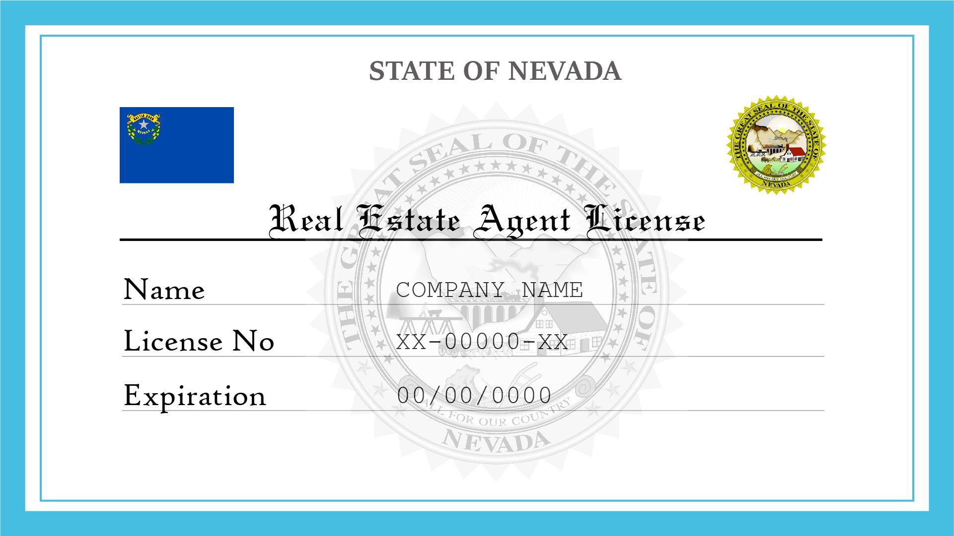 nevada travel agent license