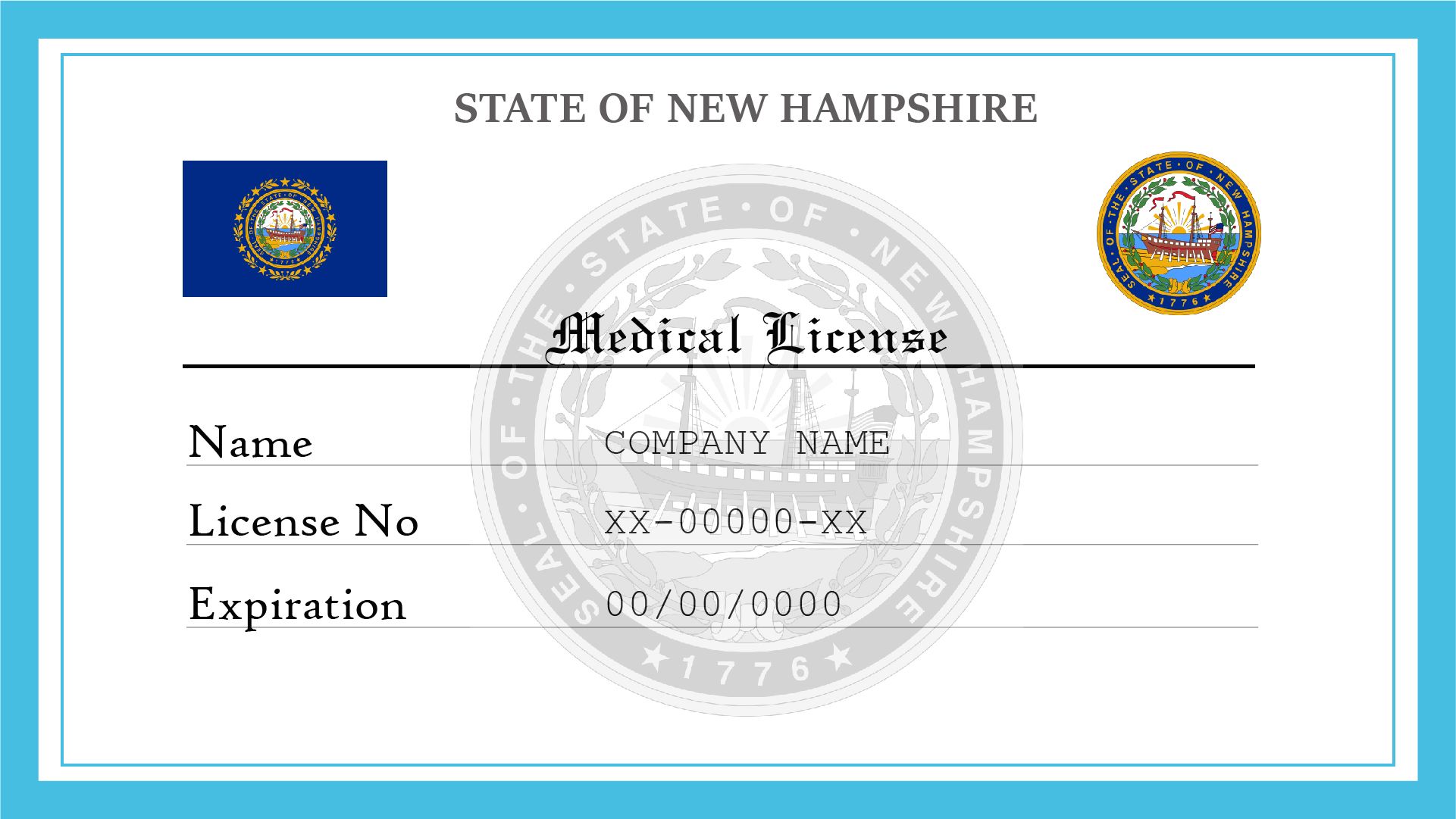 New Hampshire Medical License License Lookup