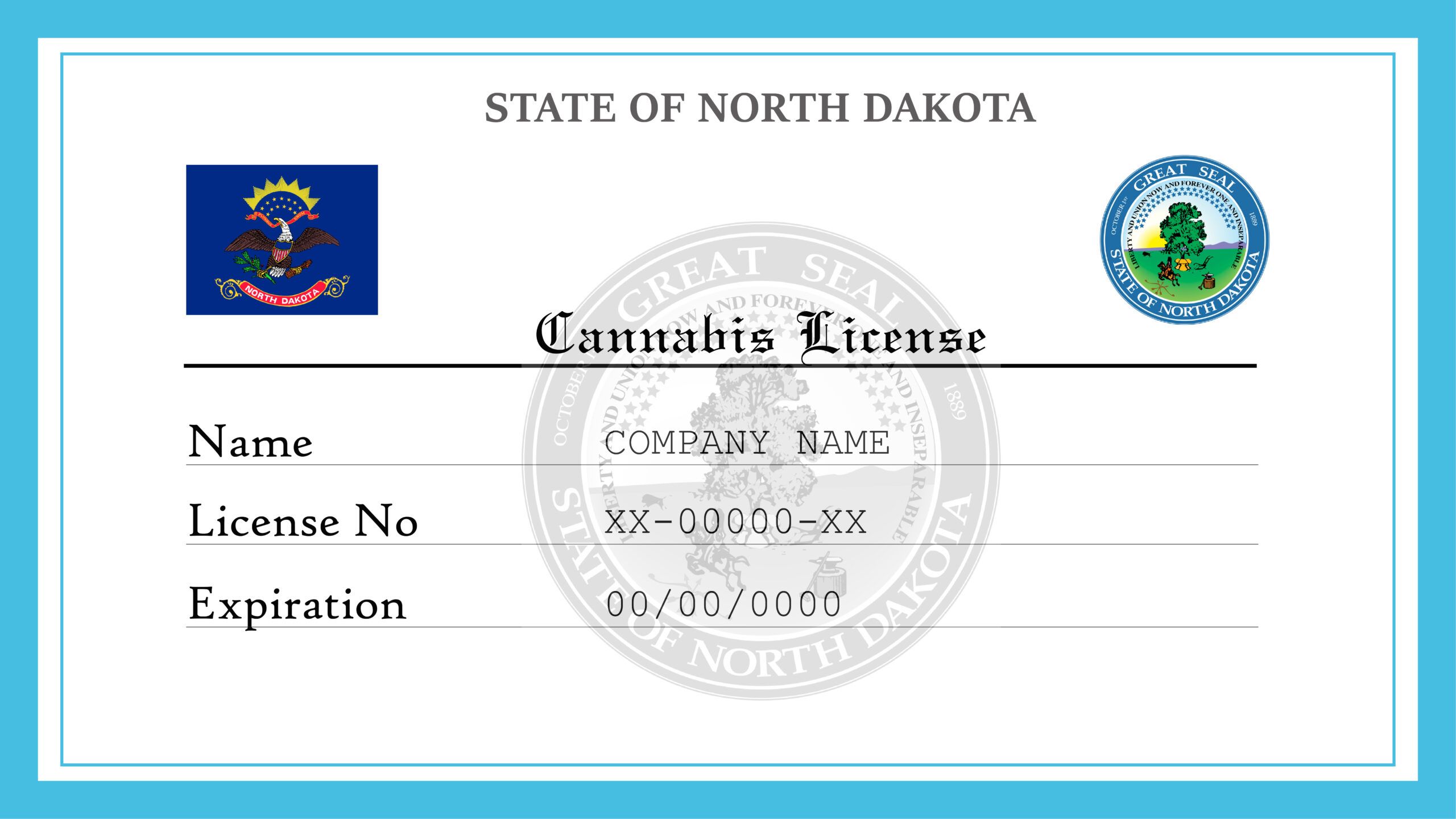 North Dakota Cannabis And Marijuana License 