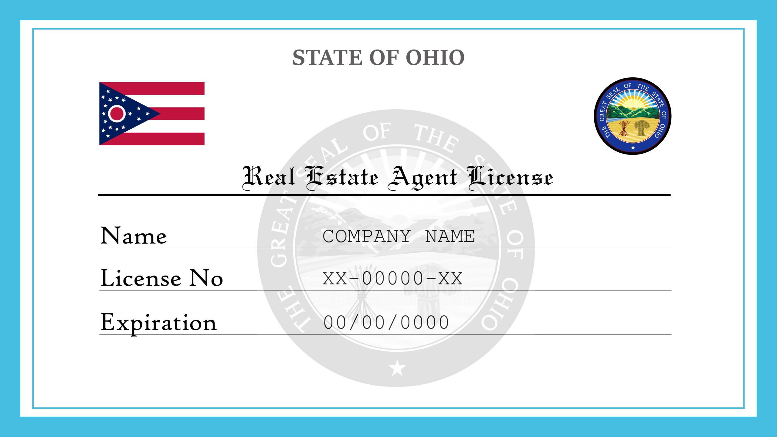 Ohio Real Estate License License Lookup