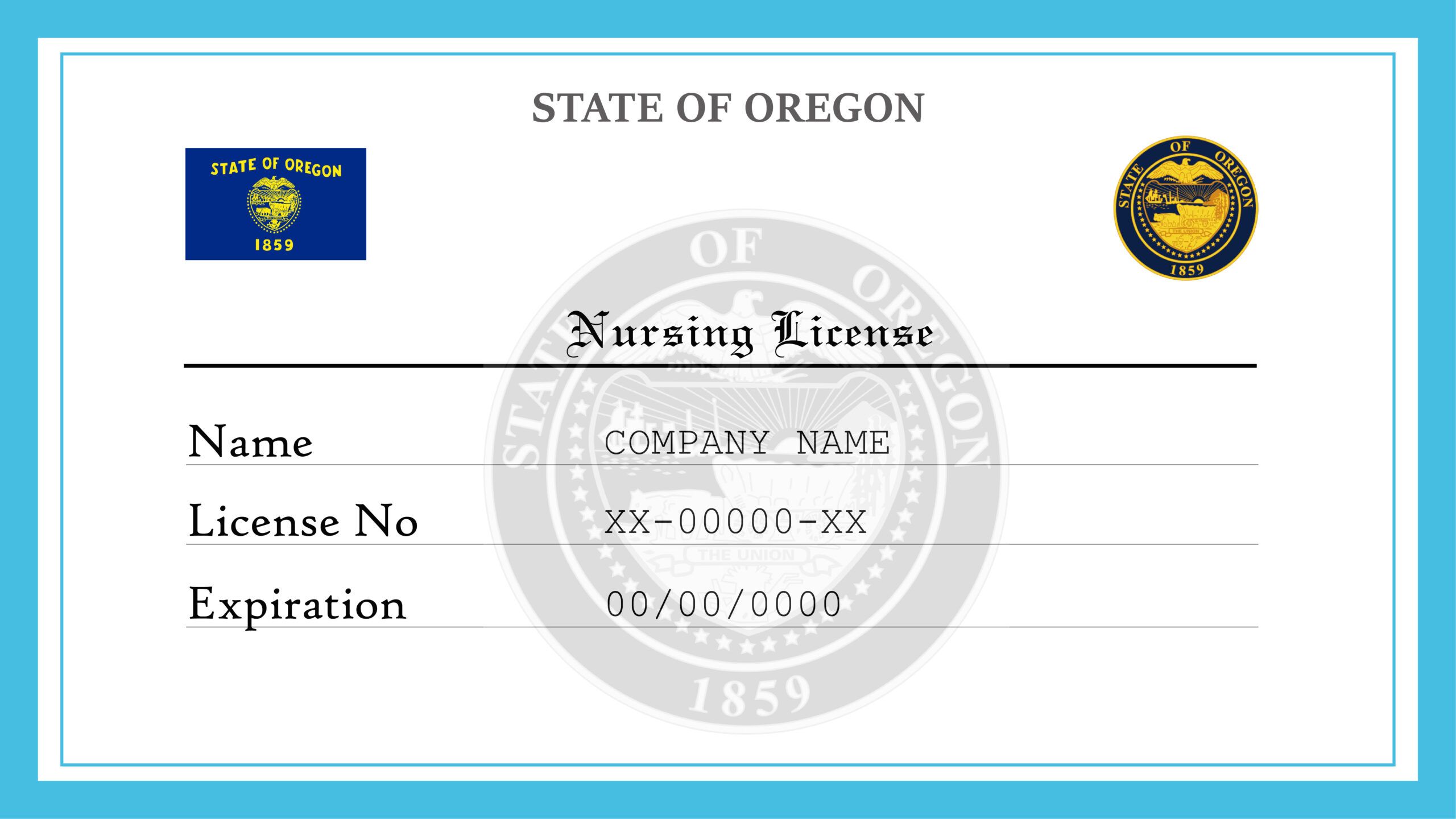 Oregon Nursing License License Lookup