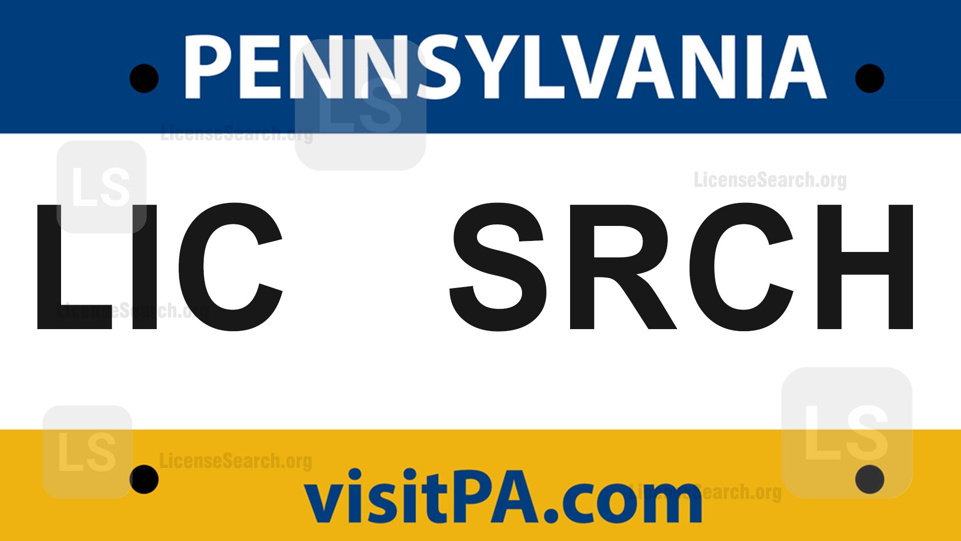 Pennsylvania license plate lookup