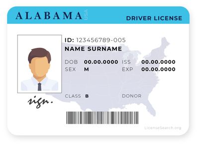 Alabama Driver License