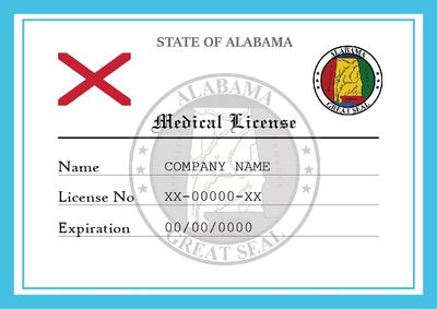 Alabama Medical License