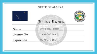 Alaska Barber License