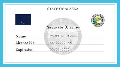 Alaska Security License