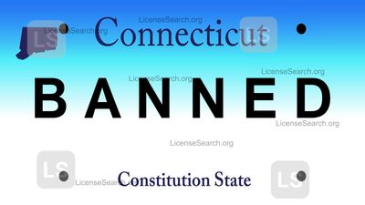 Connecticut Banned License Plates