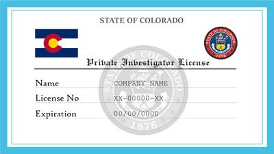 Colorado Private Investigator License