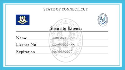 Connecticut Security License