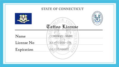 Connecticut Tattoo License