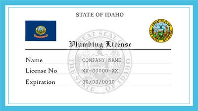 Idaho Plumbing License