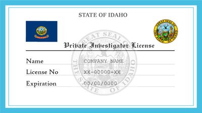 Idaho Private Investigator License
